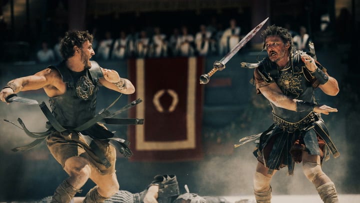 pedro pascal gladiator