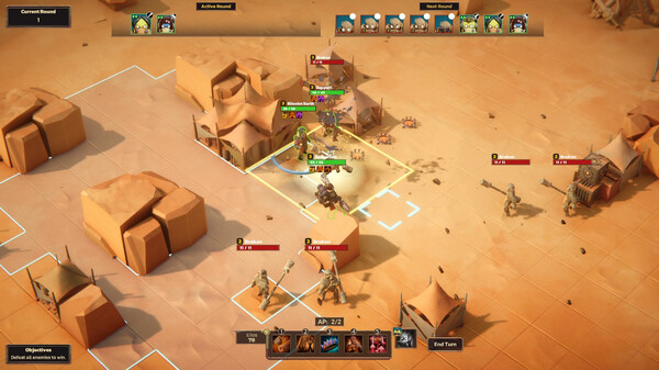 Dunebound Tactics 14 Eylül’de Çıkıyor: Steam Demosu Tam Oyunda Neler Sunacak? resmî oyun görseli