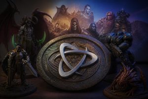 Battle.net adı değişiyor haberini temsil eden oyun başlatıcı ekranı