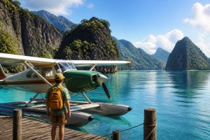 Lou’s Lagoon PS5 çıkış tarihi ve oynanış özellikleri için tropikal adalar üzerinde uçan seaplane